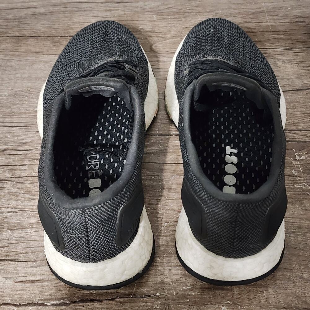 Adidas Pureboost DPR Women's Athletic Running Shoes Sneakers Size 7.5 Black - Picture 8 of 9